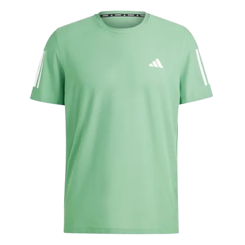 ADIDAS OWN THE RUN TEE - MENS - GREEN