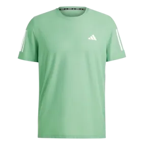 ADIDAS OWN THE RUN TEE - MENS - GREEN
