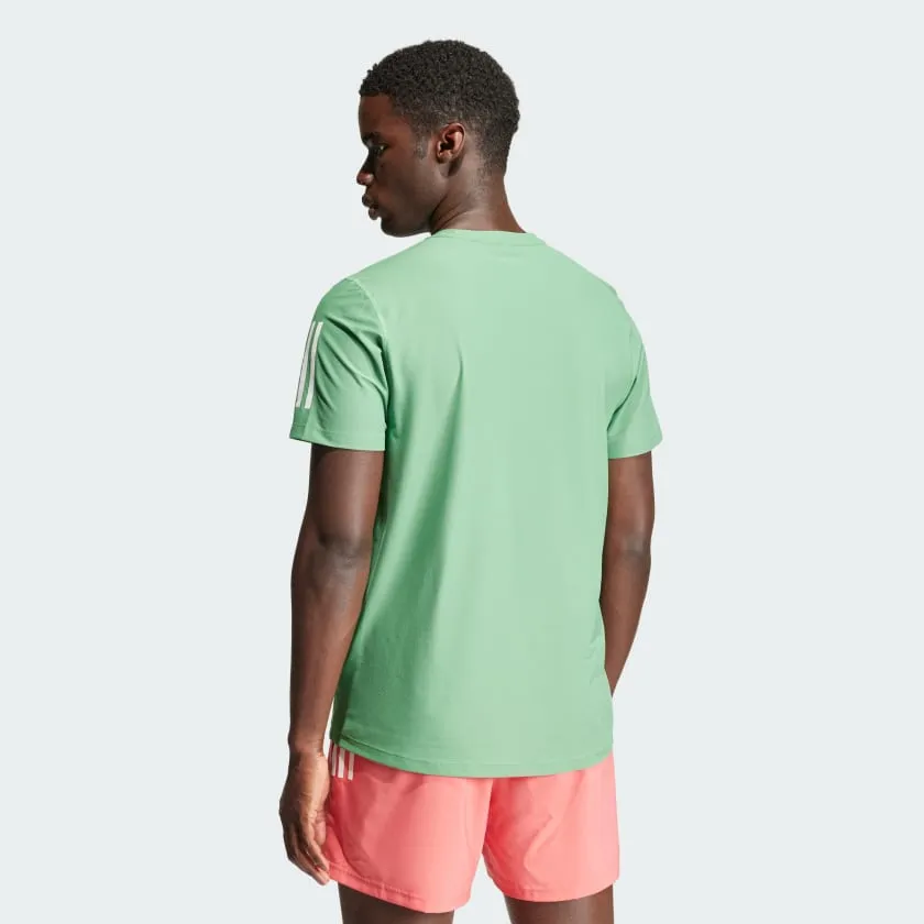 ADIDAS OWN THE RUN TEE - MENS - GREEN