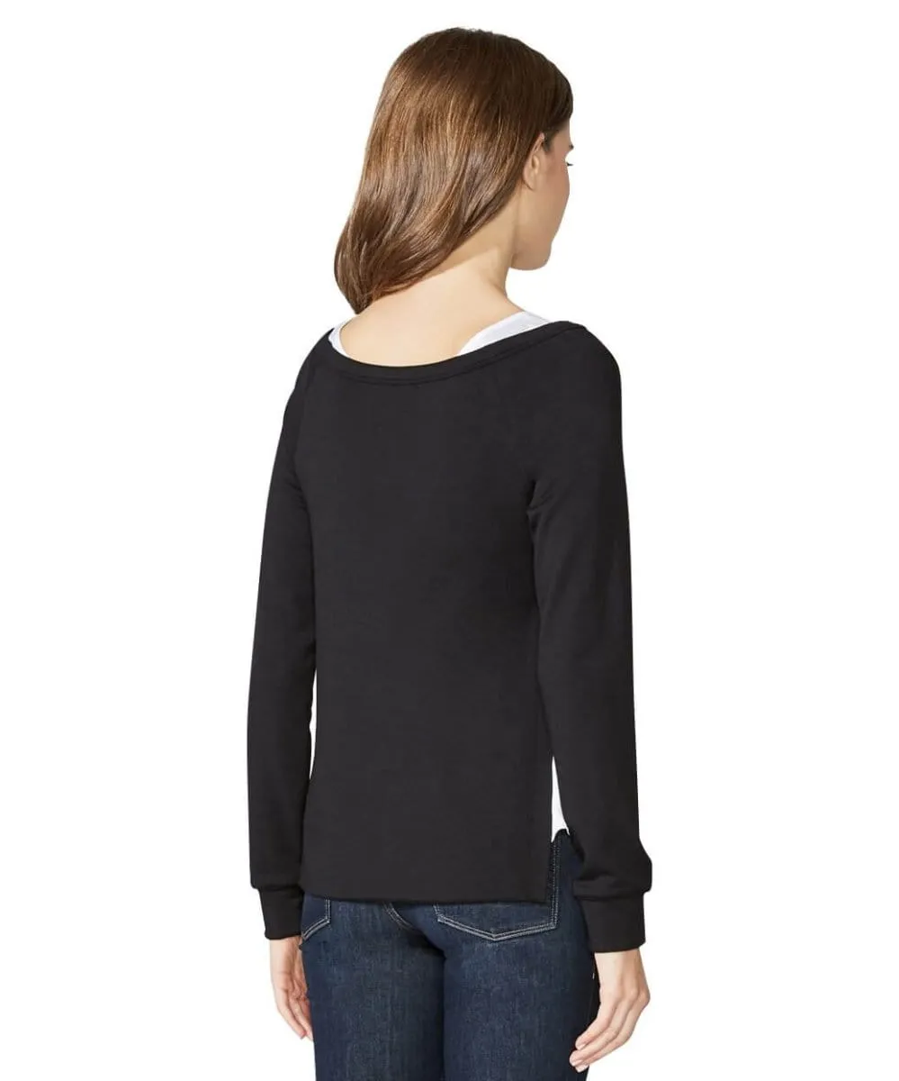 Double Down Sweatshirt, Chalk