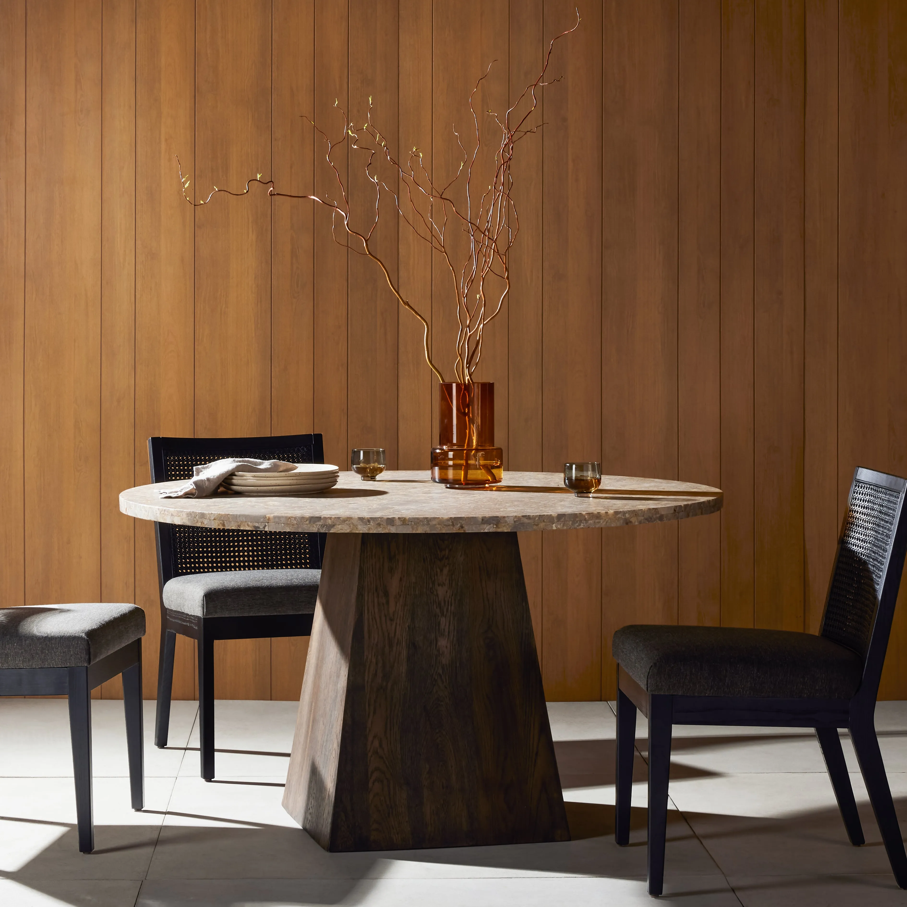Gemma Stone Top Dining Table