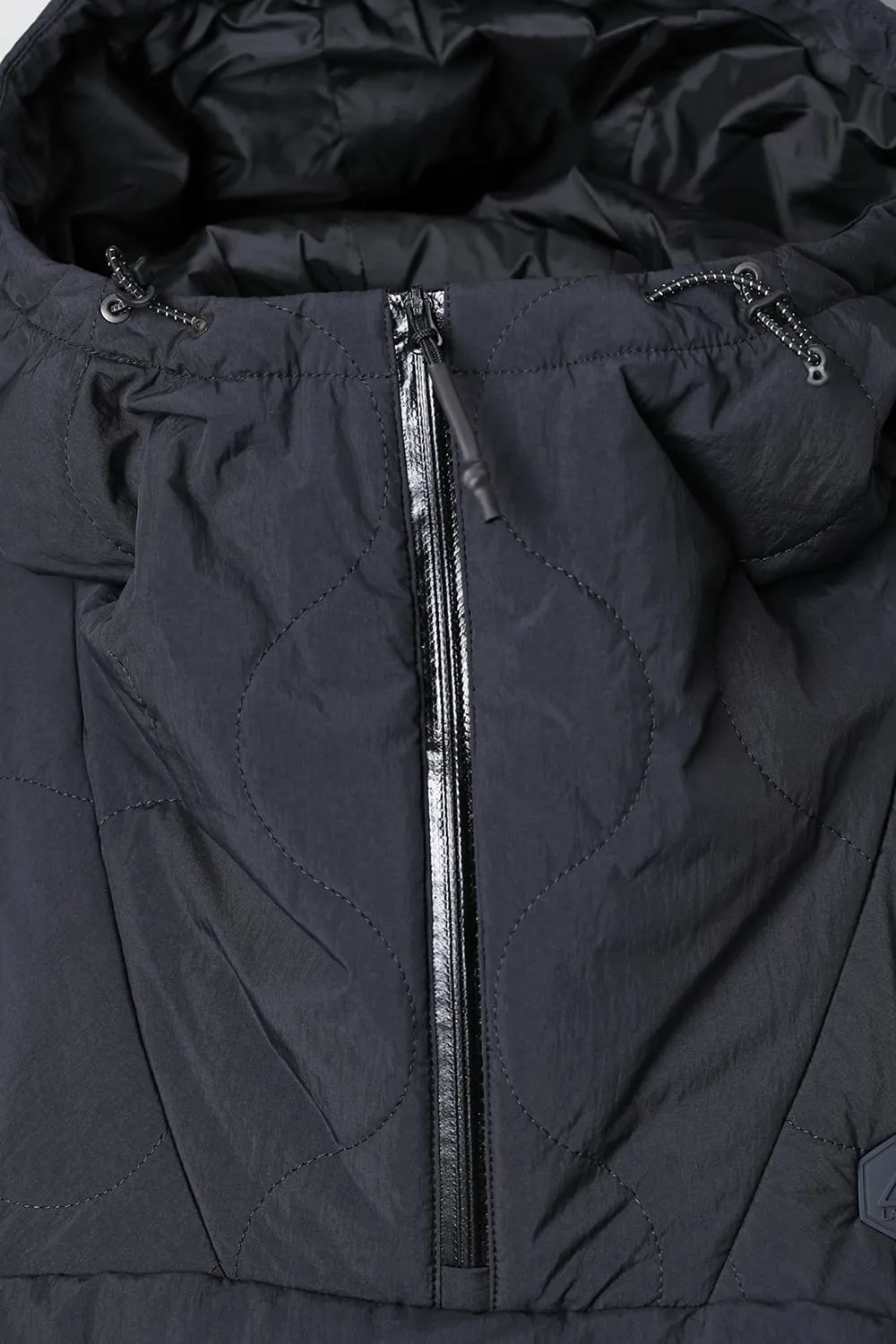 Heating Poncho Black