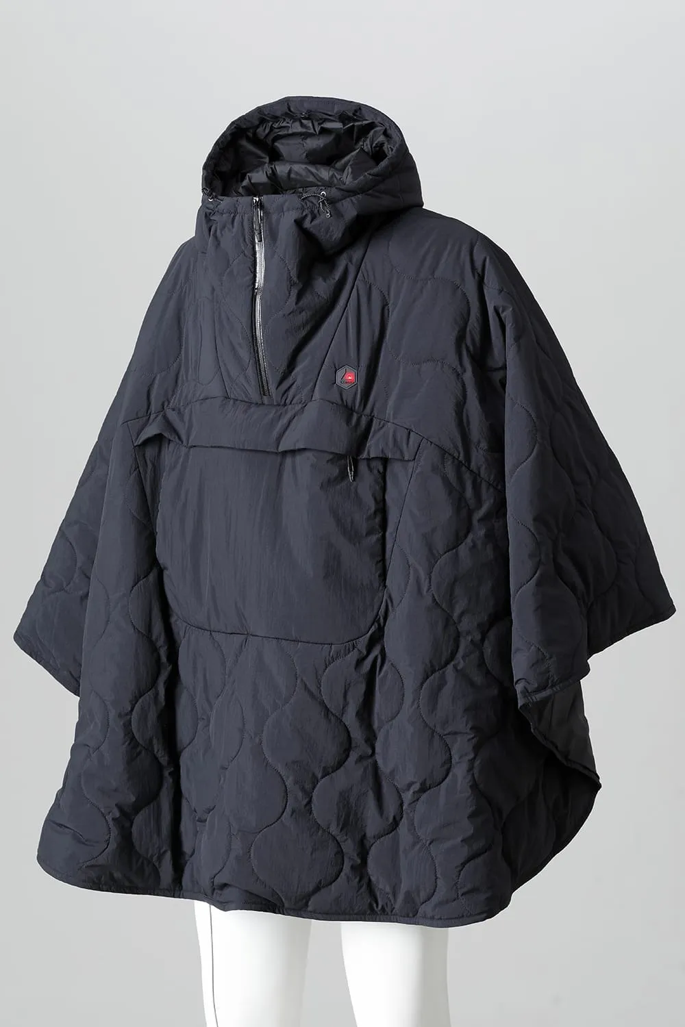 Heating Poncho Black