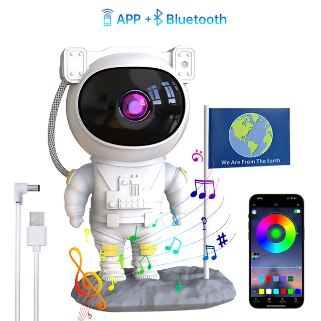 Interstellar Galaxy Astronaut Projector