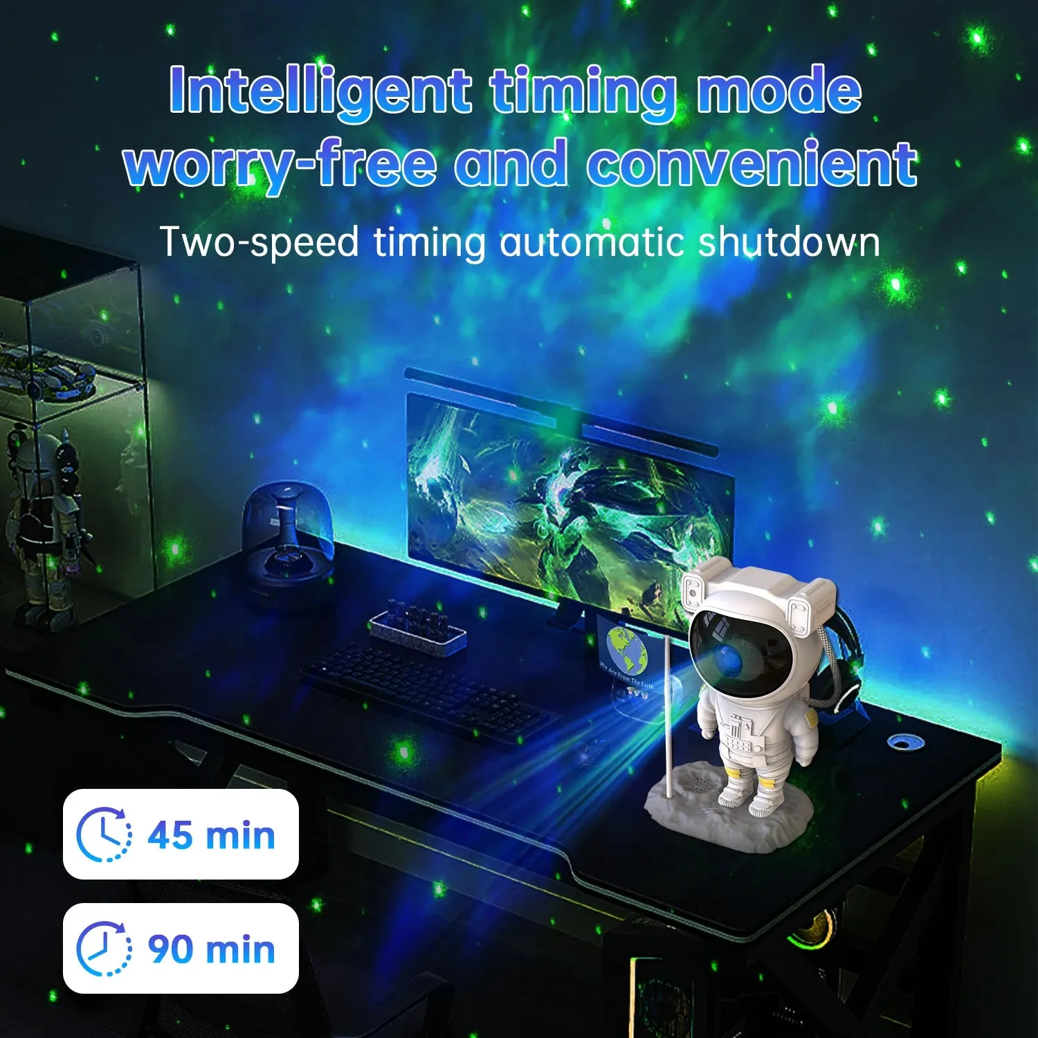 Interstellar Galaxy Astronaut Projector