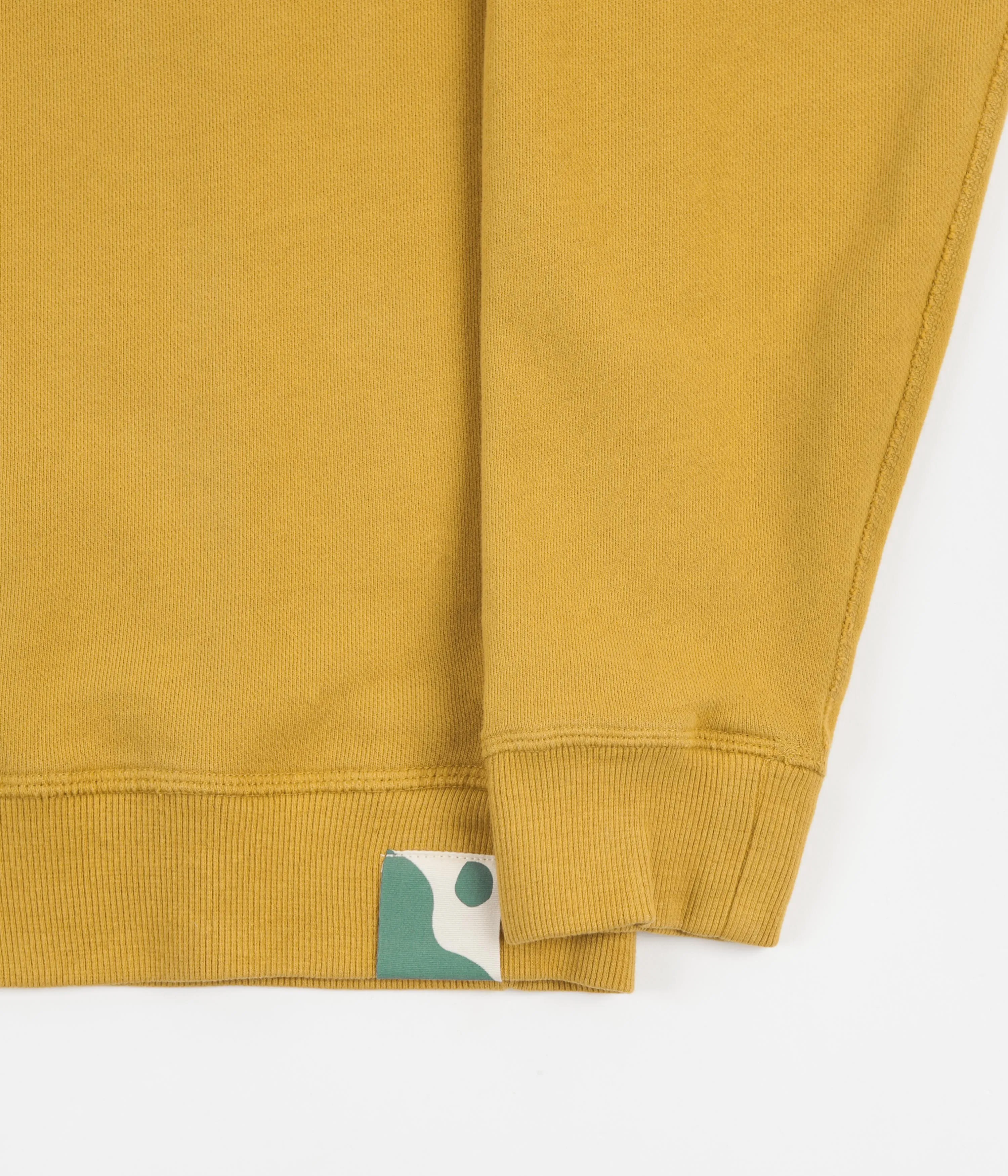 Mollusk Max Crewneck Sweatshirt - Mustard