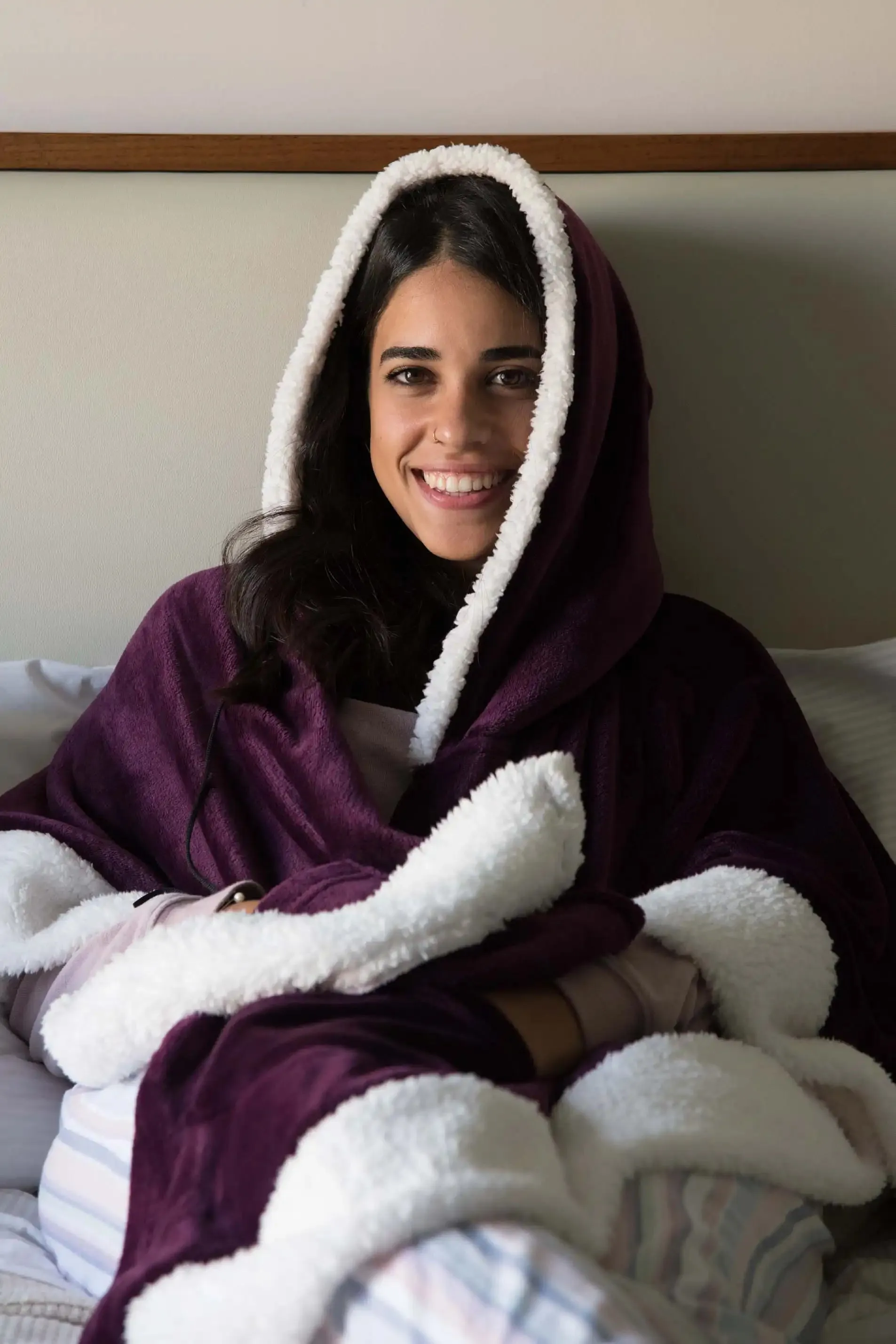 Poncho (Double Sided Fleece and Sherpa)
