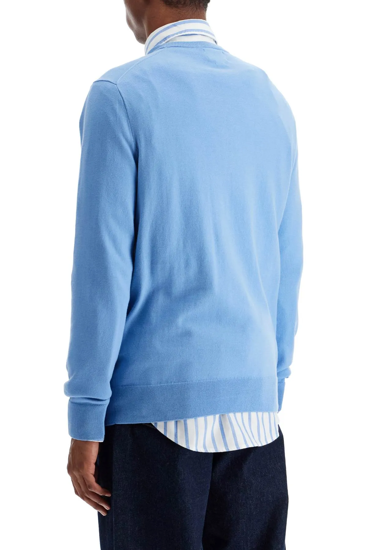 SLIM FIT COTTON SWEATER