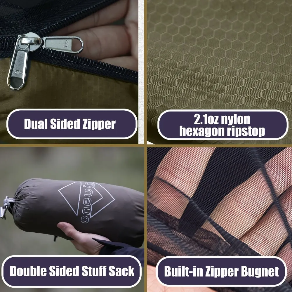 Tempest 11' Zipper Camping Hammock